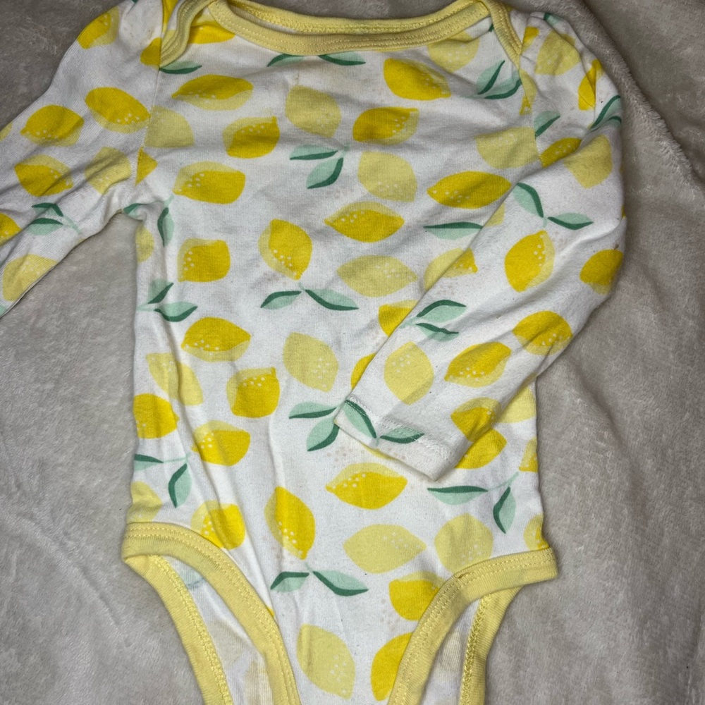 Baby girl long sleeve onesie